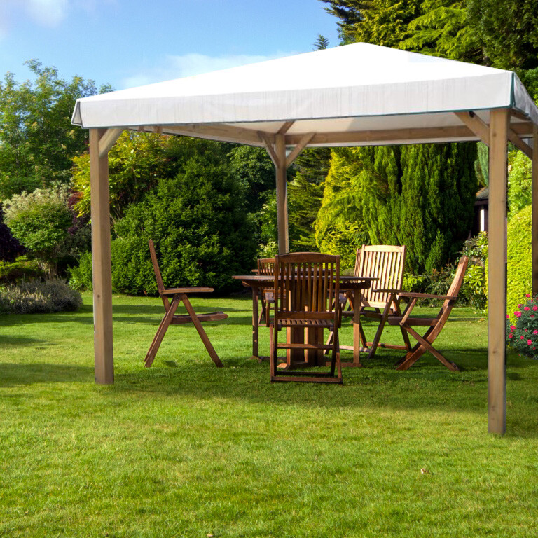 Gazebo e pergole in legno  Addossati, carport e con grigliati